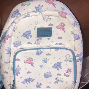 Loungefly Harry Potter Magical Creatures Mini Backpack Semi used!